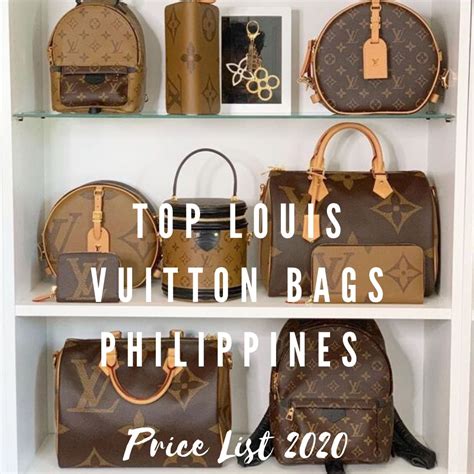 louis vuitton philippines bag|list of louis vuitton bags.